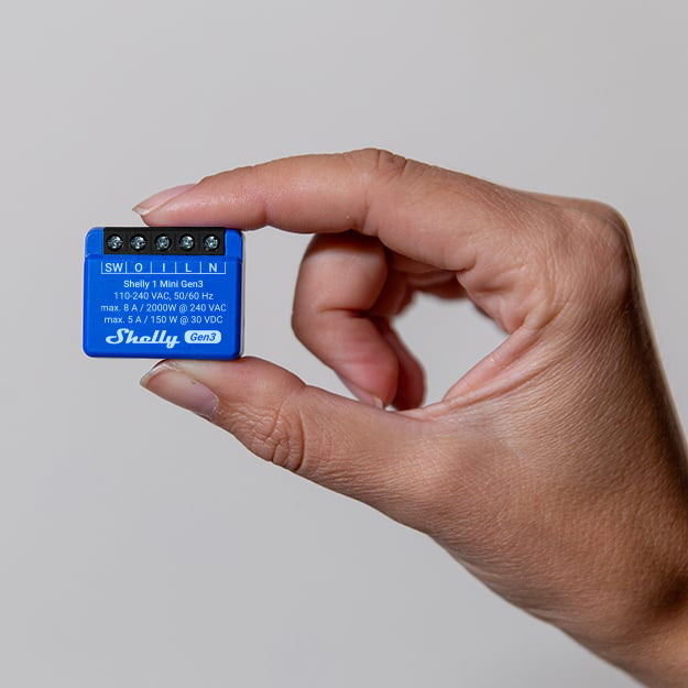 Shelly 1 Mini Gen3 列表
