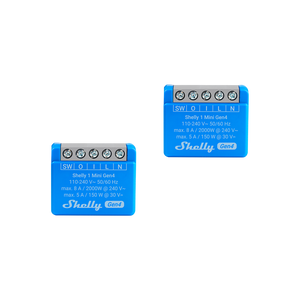 Shelly 1 Mini Gen4 2-pack
