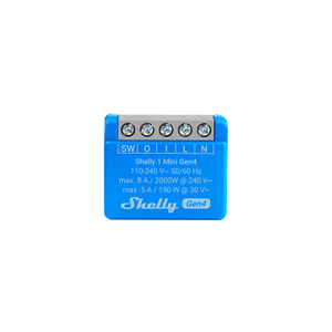 Shelly 1 Mini Gen4 List