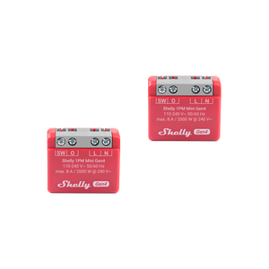 Shelly 1PM Mini Gen4 两件装