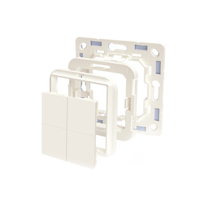 Shelly BLU WS4 + Busch-Jaeger Adapter