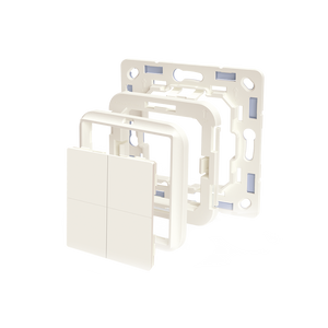 Shelly BLU WS4 + Busch-Jaeger Adapter