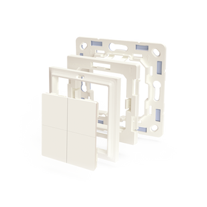 Shelly BLU WS4 + Gira/Merten Adapter