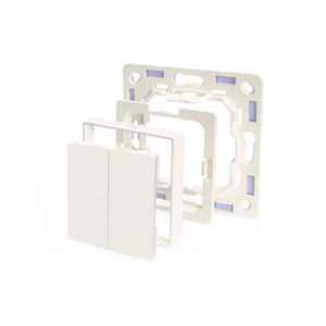 Shelly BLU WS4 + Legrand/Shelly Adapter