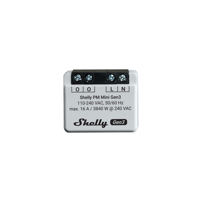 Shelly PM Mini Gen3 List