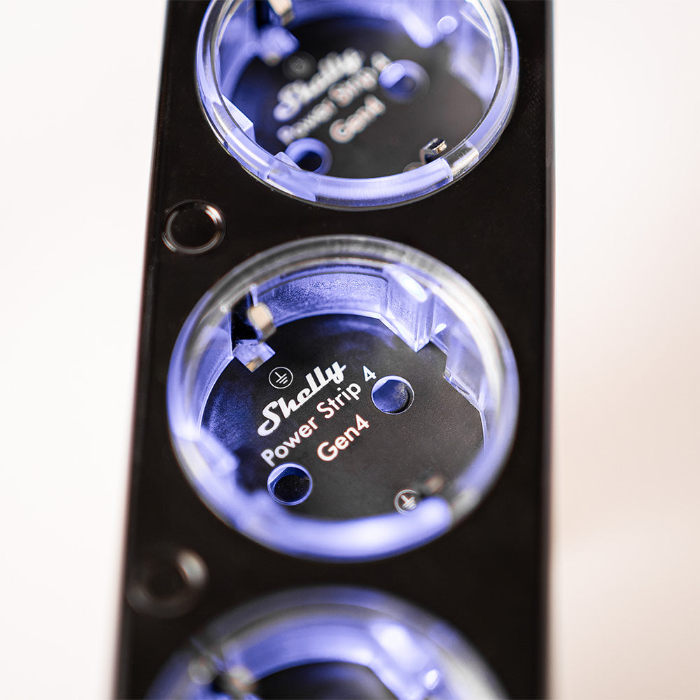 Shelly Power Strip 4 Gen4 Black