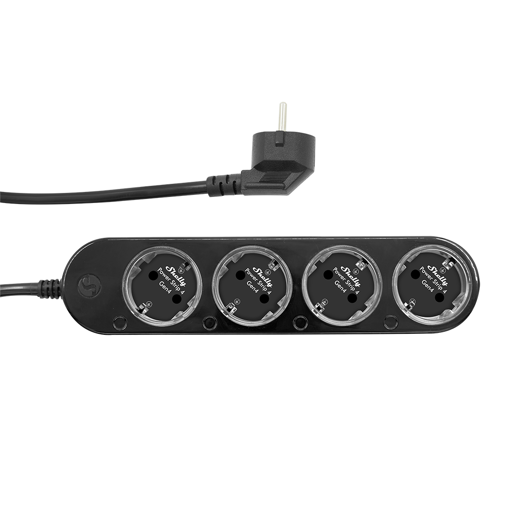 Shelly Power Strip 4 Gen4 Black