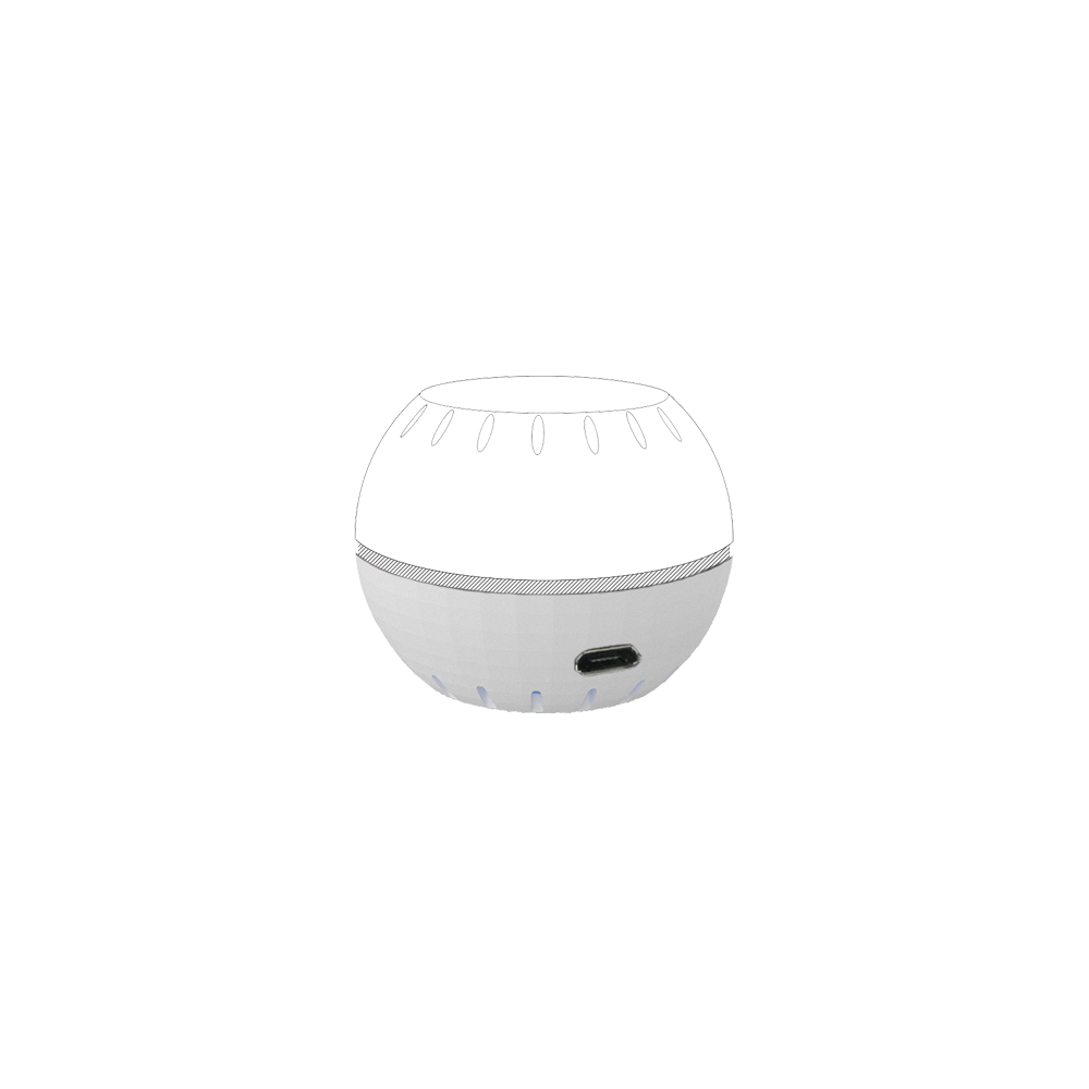 Shelly H&T USB Add-on 白色