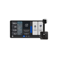 Shelly Wall Display X2(BL)+BLU HT(black)