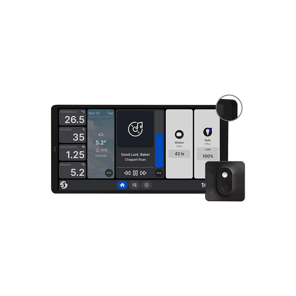 Shelly Wall Display X2(BL)+BLU HT(black)
