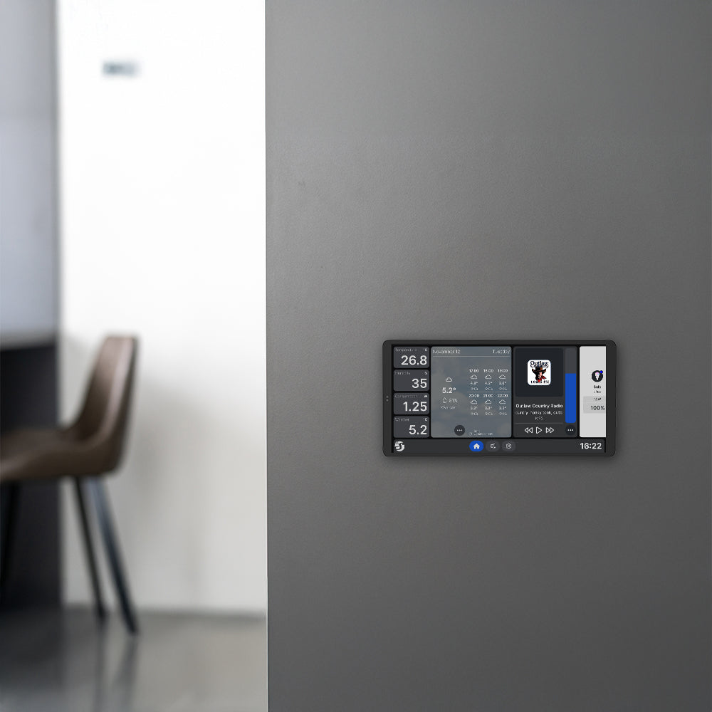 Shelly Wall Display X2(BL)+BLU HT(black)