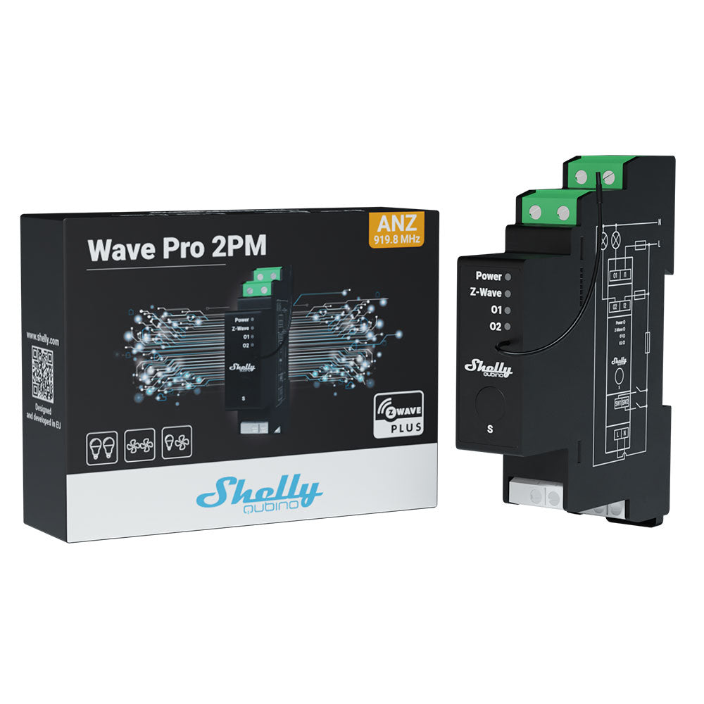 Shelly Wave Pro 2PM ANZ