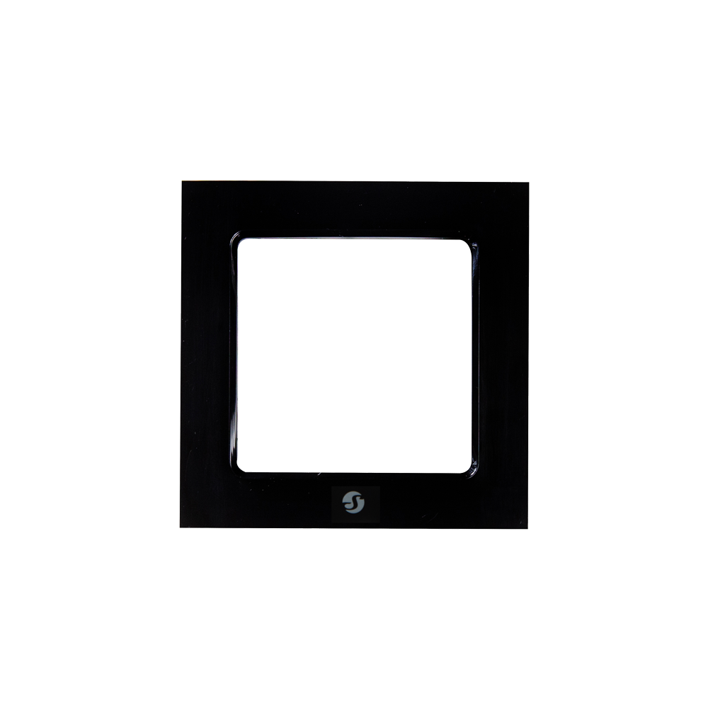 Shelly Frame for Wall Switch Black