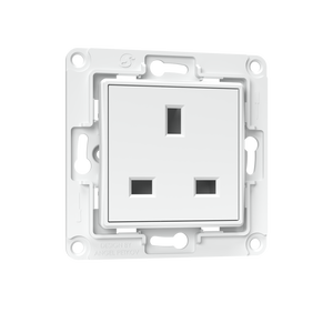 Shelly Wall Socket UK 白色