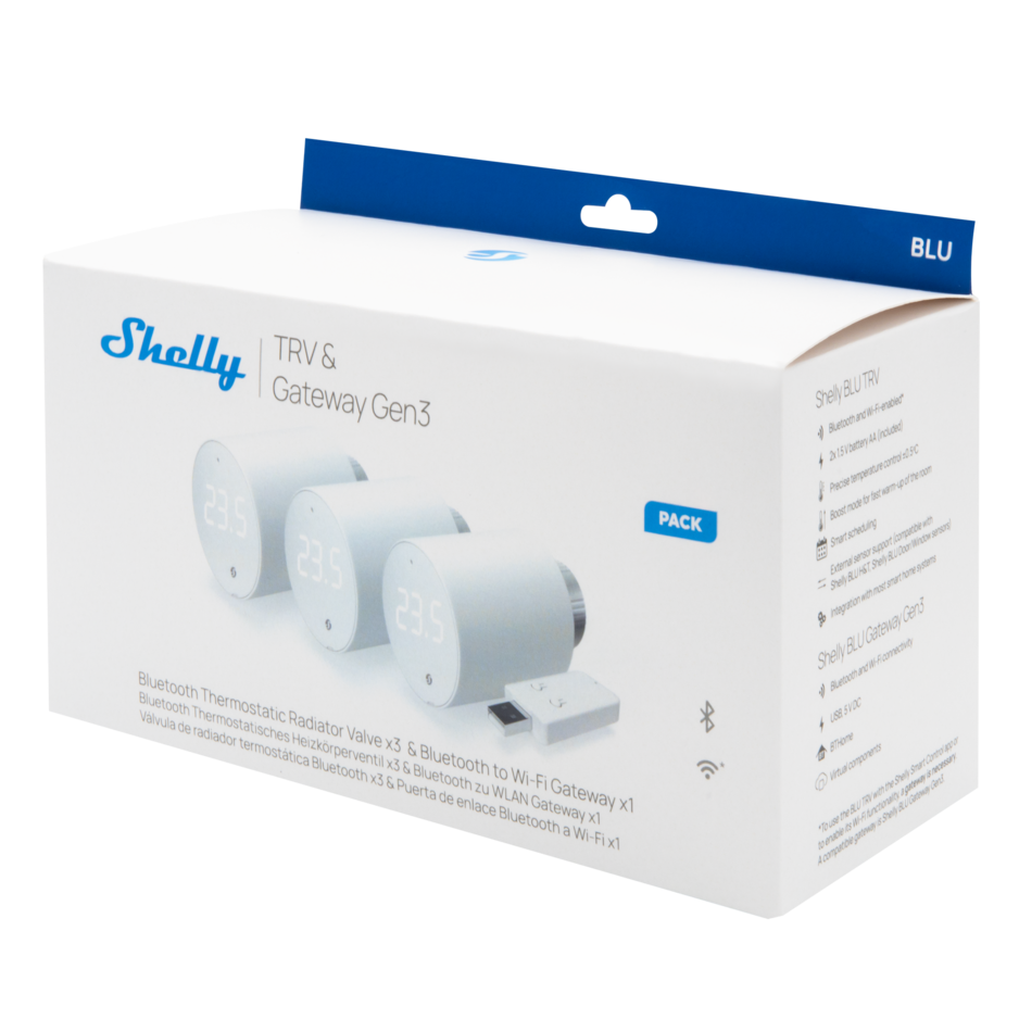 Shelly BLU TRV 3件装
