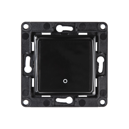 Shelly Wall Switch with 1 Button Black