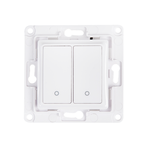 Shelly Wall Switch with 2 Buttons 白色