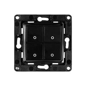 Shelly Wall Switch with 4 Buttons Black