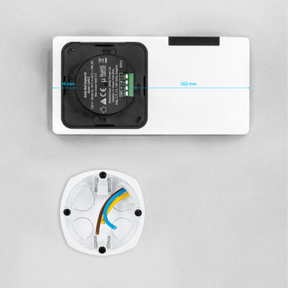 Shelly Wall Display X2(BL)+BLU HT(black)