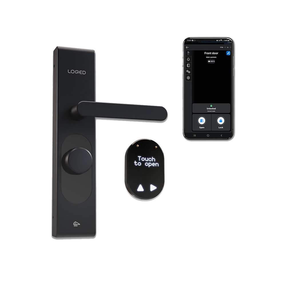 LOQED Touch Smart Lock Black Edition