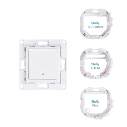 Shelly Wall Switch with 1 Button 白色